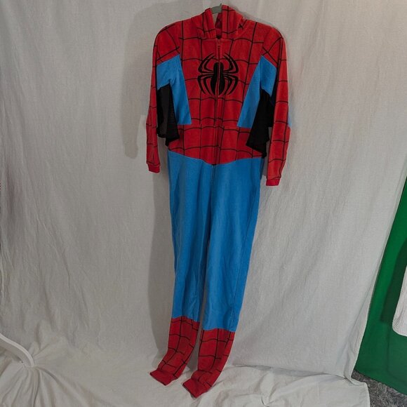 Spiderman Costume/Pajamas Size 0-2 - Picture 2 of 12